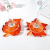 Christmas Table Decoration DIY Handmade Leaf Coaster Mold Christmas Series Crystal Epoxy Mold Resin Maple Leaf Silicone Molds