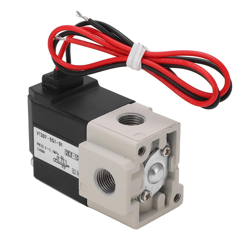 SMC Type G18 Vacuum Electric Solenoid Valve 2 Position 3 Way Direct Action Pneumatic Solenoid