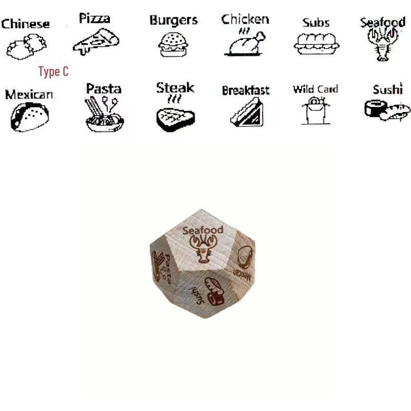 After Dark Wooden Date Night Dice - Valentine's Gift