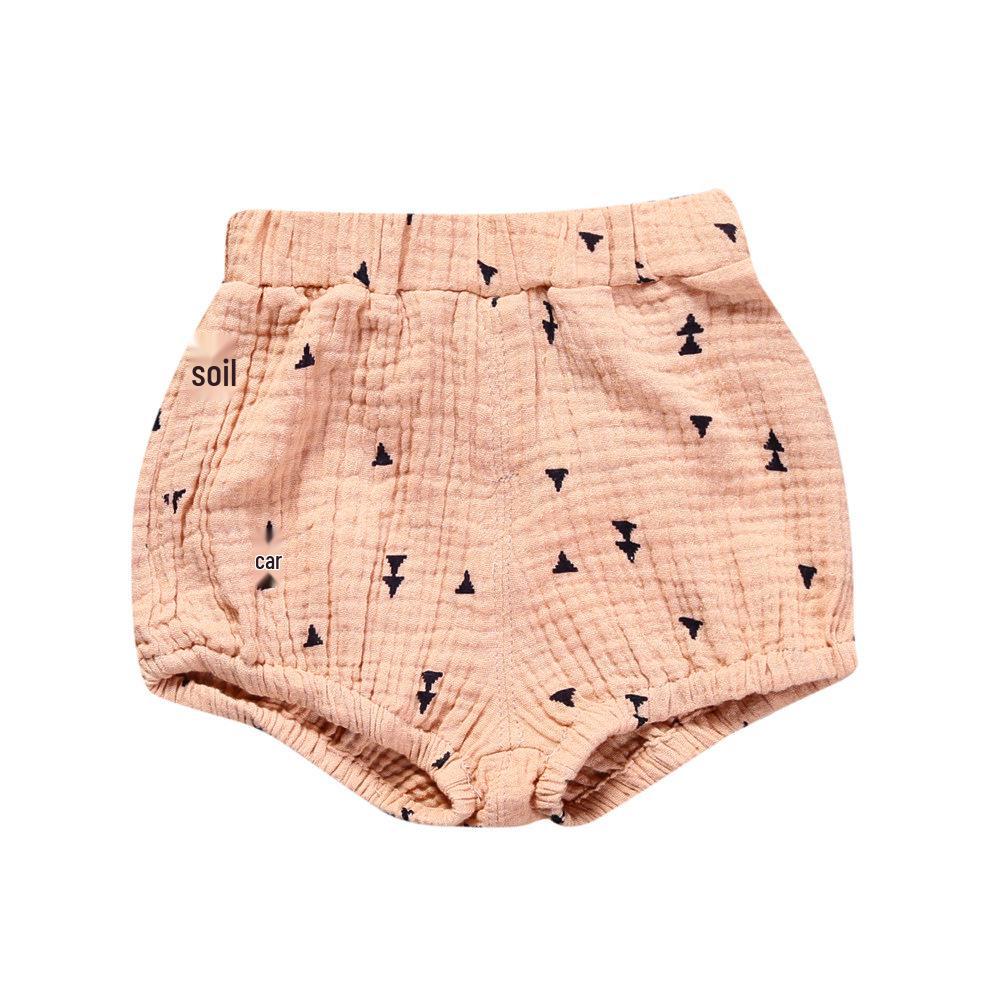 Children's Cotton Linen Shorts: Baby Bread Pants for Boys and Girls