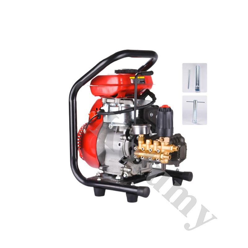 

Четырехтактный бензиновый двигатель опрыскиватель сельскохозяйственный высокого давления дезинфекция садовых фруктовых деревьев промывочный насос опрыскиватель красный
