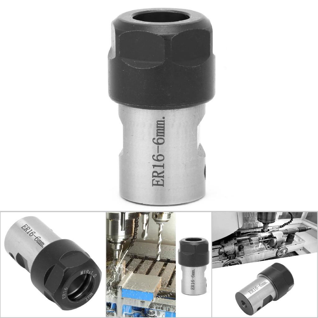 C20- 16-40L Collet Block Chuck Collet Hold Spindle Motor Shaft Clamping Tool Bar (6mm)