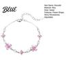Non-fading Bracelet Women Shiny Rhinestones Inlaid Flower Comfortable Wear Shape