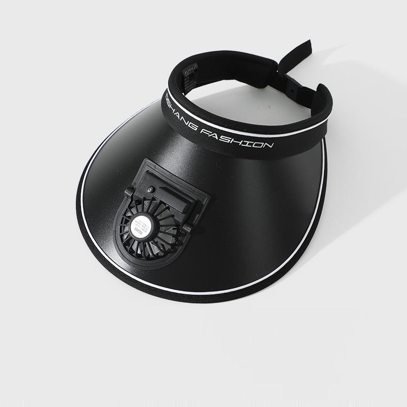 

1 крутая шляпа с широкими полями, кепка-вентилятор, 3 уровня регулировки мощности ветра, регулируемый угол, ветрозащитный ремешок для активного отдыха и прохладного лета чёрный