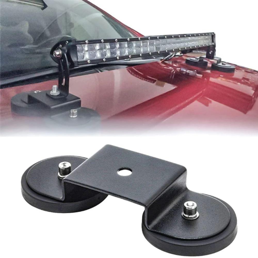 Stainless Steel Magnetic Bracket Strong Magnetic Mounting Base Accessories Off-Road Light Bar  SUV