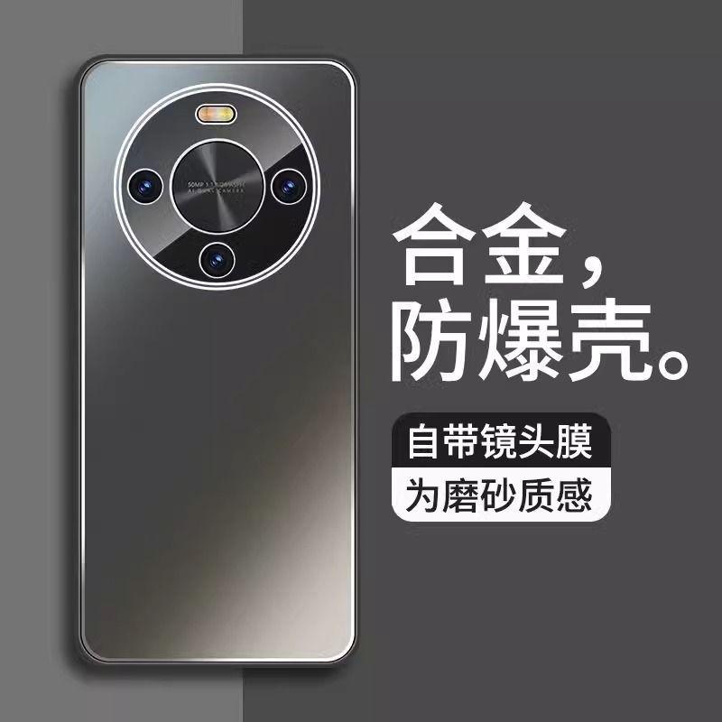 Applicable To Huawei Enjoy 11X Vitality Edition Mobile Phone Case Metal Matte Ring Bracket with Lens Film All-inclusive Anti-drop