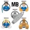 Fantastic Four Movie Series Building Block Minifigures Set - 5-Pack Collectible Toy Figures, MB0001-MB0005