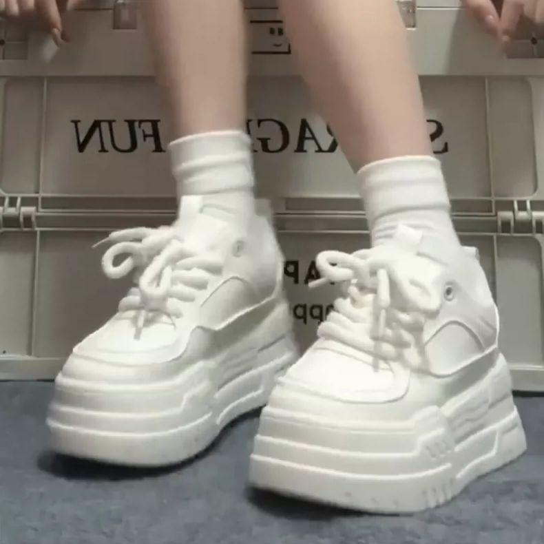 New spring and summer platform ins tide niche student sports and leisure board shoes