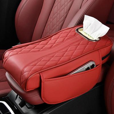 Coperture per Console Centrale per Auto Comodo Poggiabraccio per Auto Impermeabile Portatovaglioli Poggiabraccio per Auto Copertura Centrale Multifunzionale