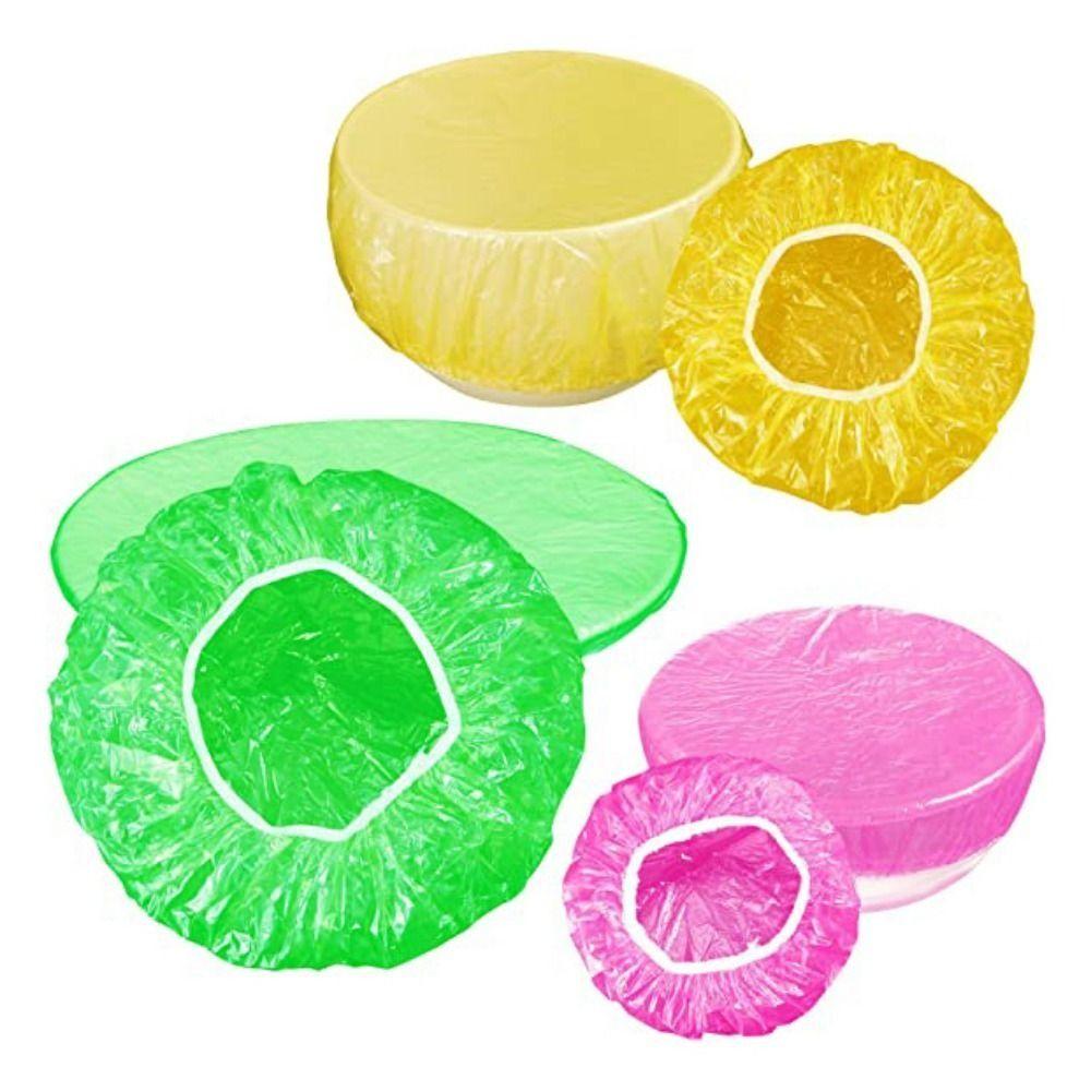 For Kitchen Plastic Food Storage Covers Dish Plate Covers Wrap Bowl Covers Fresh Keeping Bags