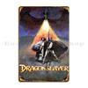 S Fantasy Epic Dragonslayer Metal Sign Plaques Kitchen Custom Garage Wall Decor Tin Sign Poster