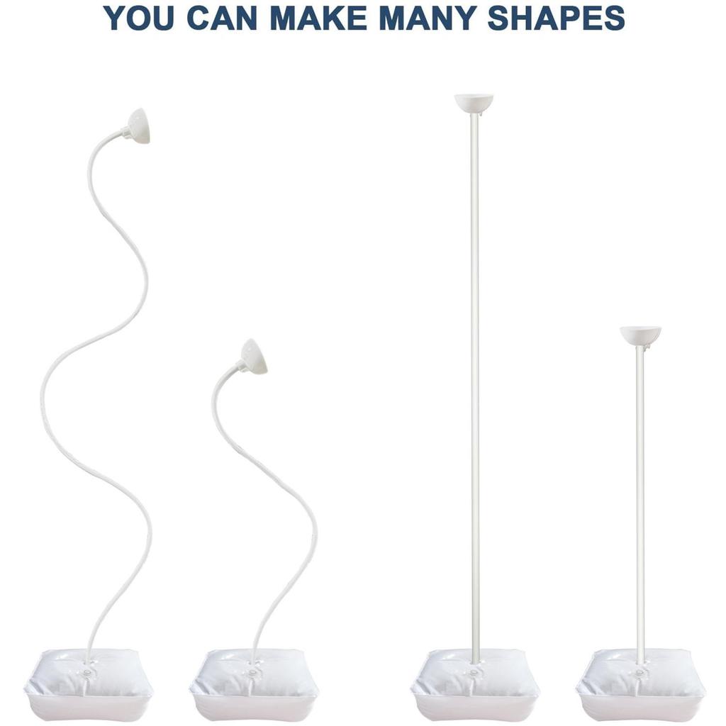 DIY Bendable Archway Balloon Column Stand with Water-Fillable Base