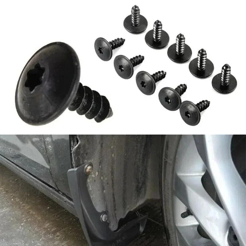 30/50pcs Cover Engine For Fit VW Arch Undertray A1 A3 A4L Q3 Q5 Q7 N90974701 Splashguard Allen Wheel Screw Home Accessory