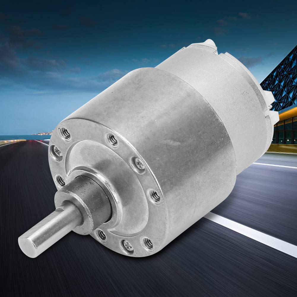VGEBY DC Gear Motor, Automation Equipment, Low Speed Motor, Metal Gear, High Torque, Rectifier,