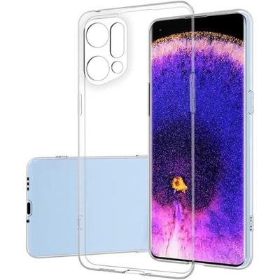 Protective Case - OPPO - Find X5 - Silicone - Ultra Slim - Transparent