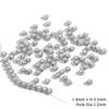 20-50Pcs Love Heart Spacer Beads Antique Metal Gold Cone Pattern Spacer Beads Tibetan Silver Color Beads For Jewelry Making