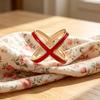 Silky Scarf Ring Clip, T-shirt Tie Clip for Women, Alloy Round Circle Clip Buckle, Clothing Ring Wrap Holder