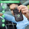 AAAJD1 Car Key Case Signal Blocker Bag RFID Shielding Pocket For Skoda Fabia 1 2 Octavia a7 RS Superb Rapid Yeti Karoq Vision Accessory