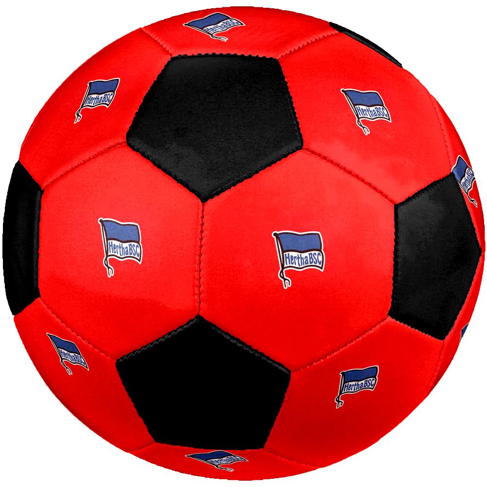 SIZE 5 Hertha BSC Soccer Ball Colorful All Ages Machine Stitched PVC Competition Ready Durable High-Bounce