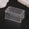 1Pcs Moistureproof Acrylic Box Plastic Cube Storage Holder Durable Billiard Accessory  Snooker Pool