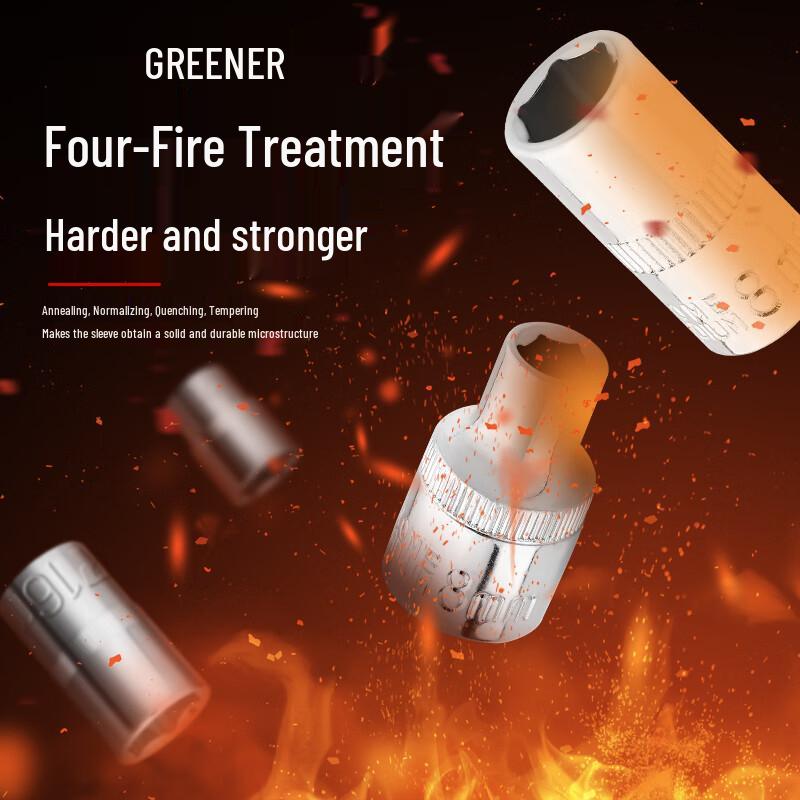 Greener Car Repair Socket Wrench Tool Set