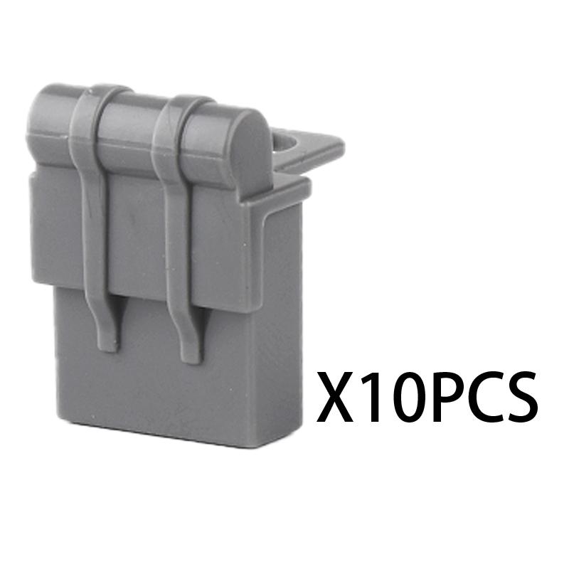 MOC Military SWAT Soldiers Building Blocks Accessories Set Medical Box Vest Backpack Bricks Kids Gift