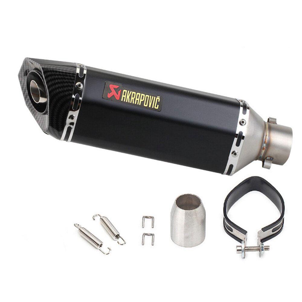 Modified Exhaust Pipe for Motorcycle/Scooter - Spring Breeze NINJA, Small Hexagonal/Round Tail Design