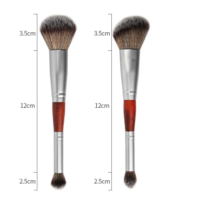 Doppelendiger Rayon Weicher und Bequemer Make-up Pinsel Lidschatten Pinsel Beauty Werkzeug Rouge Pinsel Puder Pinsel