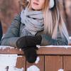 Eisfischen Handschuhe Winddicht Elastisches Handgelenkband Fleece Winter Eisfischen Umwandelbar Fingerlos Handschuhe Fäustlinge für Radfahren Laufen Fotografie