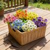 6pcs Outdoor Floral Arrangement, Daisy Simulation Flowers for Decoration, Plastic Flowers, Indoor and Outdoor Decorative Flowers