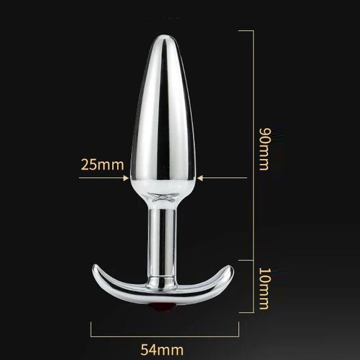 170g Solid Tower Metal Style Anal Butt Plug Zabawki analne Wstaw korek, erotyczne zabawki erotyczne produkty erotyczne dla dorosłych