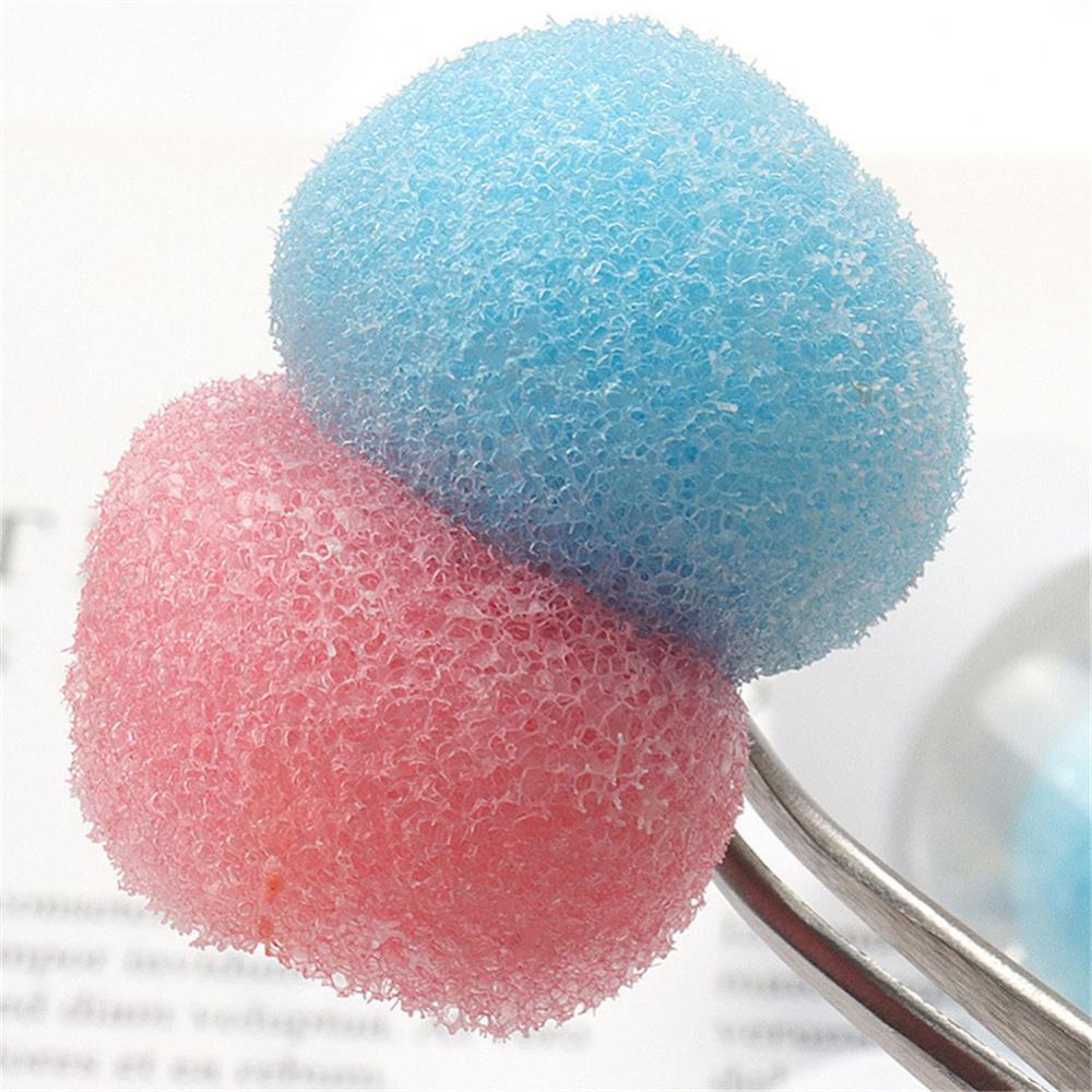 1 Bottle Tweezer Cleaner Eyelash Extensions Tool Tweezer Cleaning Sponge Balls Without Residue Increase Friction Liquid Glue Remover Cleaning Tool