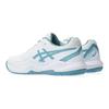 ASICS Gel Dedicate 8 GS White Gris Blue Kids Sneakers 1044A077-100