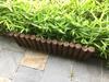 Carbonized Solid Wood Fence Picket for Garden and Balcony Decoration