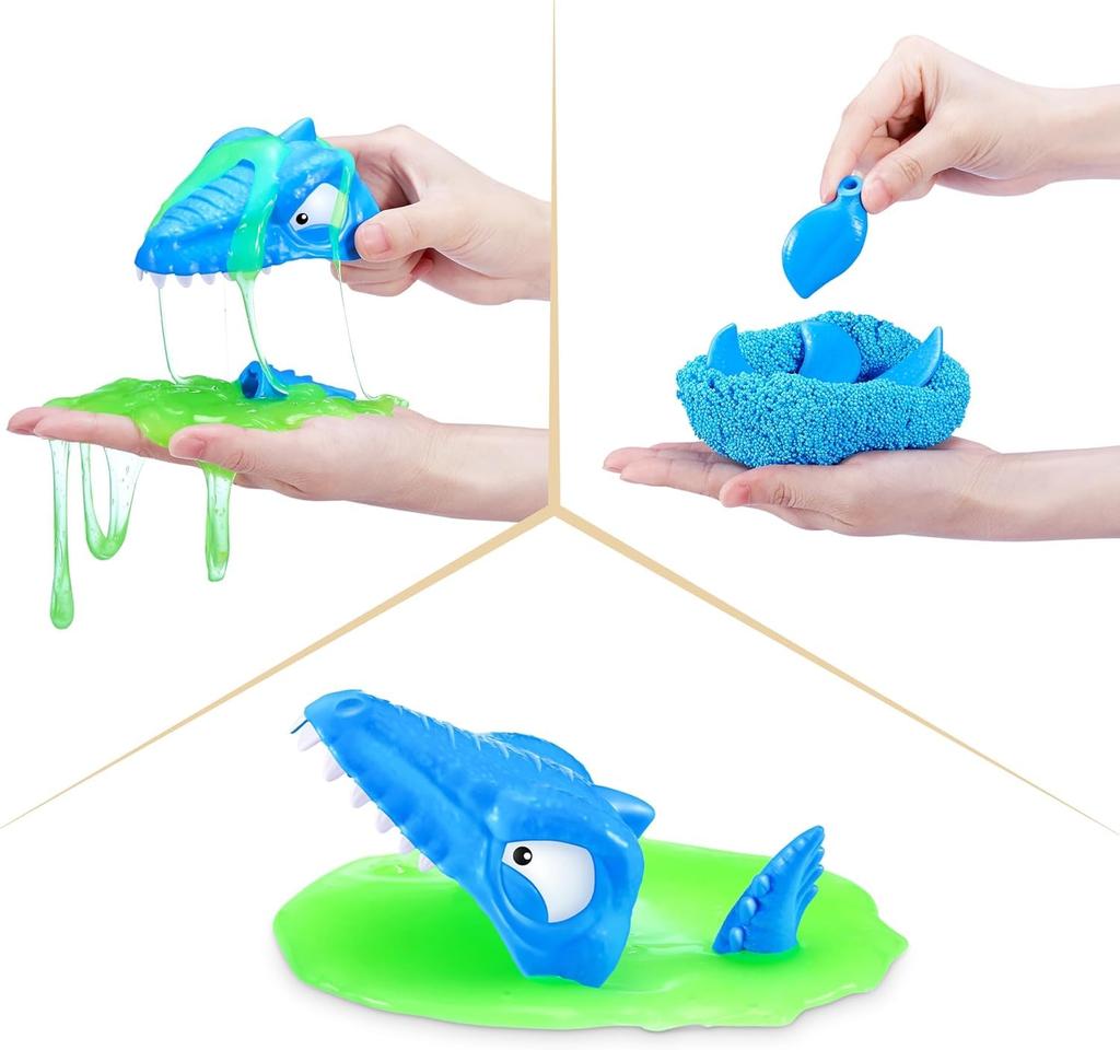 Smashers Dino Island Figursett av ZURU T-Rex (Rød Dino)