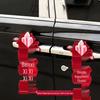 Ensemble de Fleurs de Décoration de Voiture de Mariage - Décoration de Poignée de Porte et Arrangement de Dote