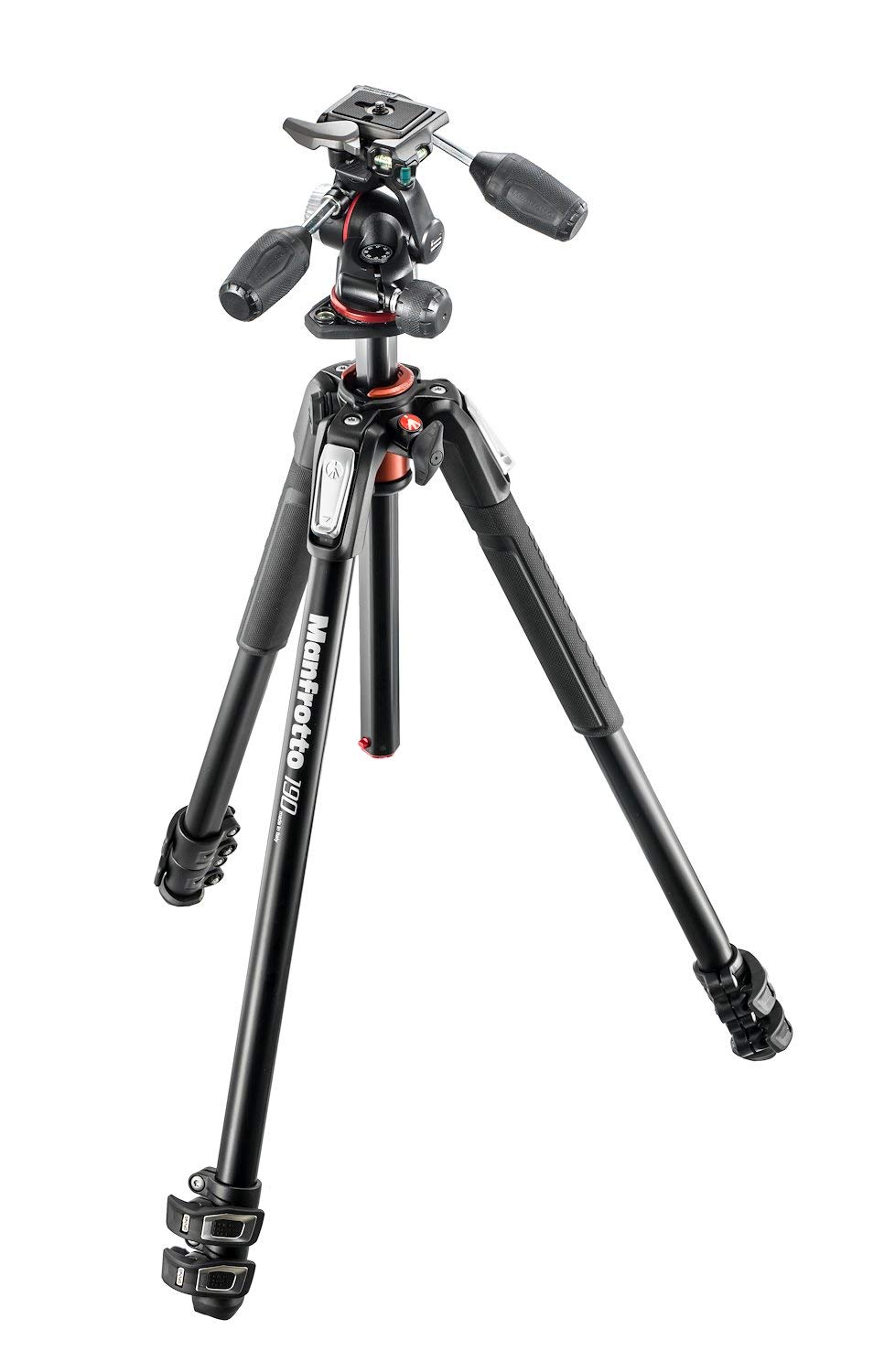 

Manfrotto Professional 190 Series 3 Sections RC2 Head Kit MK190XPRO3-3W Tripod, Aluminum, + 3-Way