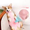 Pet Clothing, Dog Postoperative Recovery Clothing, Medium and Large-sized Dog Sterilization Clothing, Weaning and Lacing Style, Anti-licking