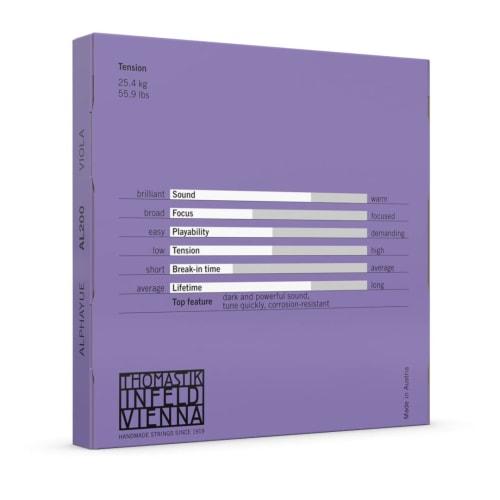 THOMASTIK Alphayue Viola String Set AL200