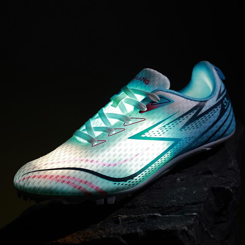Track And Field Shoes Men Women Spikes Athletic Shoes Track Race Jumping Athletic Shoes Girls Professional Running Nail Spikes Shoes Boys