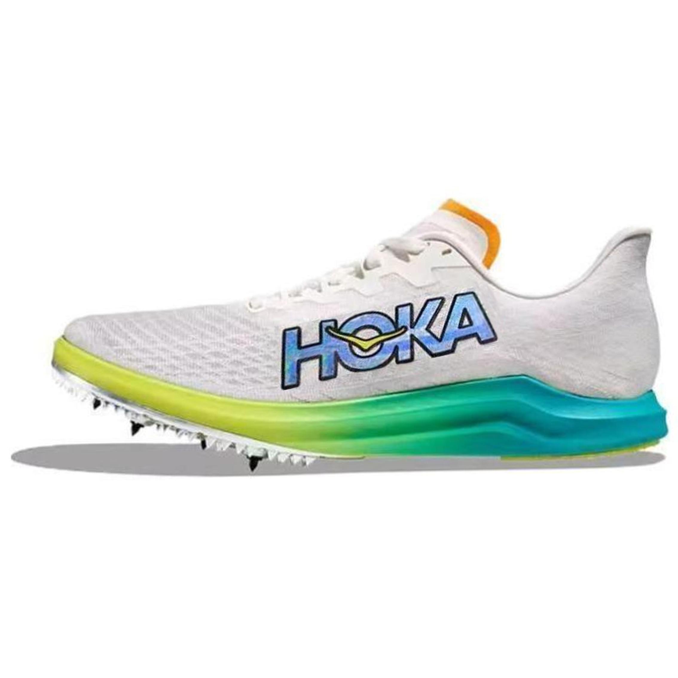 

HOKA ONE ONE Cielo X 2 Slip Resistant, Breathable, And Resilient Low top Running Shoes Unisex White Blue 1134533-WCRM 39