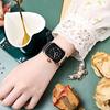 Reloj de Cuarzo Esfera Cuadrada Correa Ajustable de Silicona Luz Nocturna Sin Retraso Comprobación de la Hora Alta Precisión Exquisito Reloj de Pulsera Dulce Reloj de Pulsera