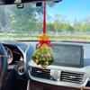 Gradient Christmas Tree Suitable For Car Rearview Mirror Hangings Beautiful Generous Automotive Interior Accessories I3M4