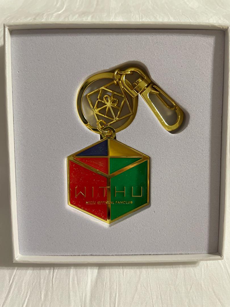 

[USED] Niziu WITHU Colorful Metal Keychain