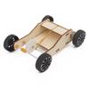 Children's Diy Rubber Band Powered Car Material Pack Educational Physics Science Toy
