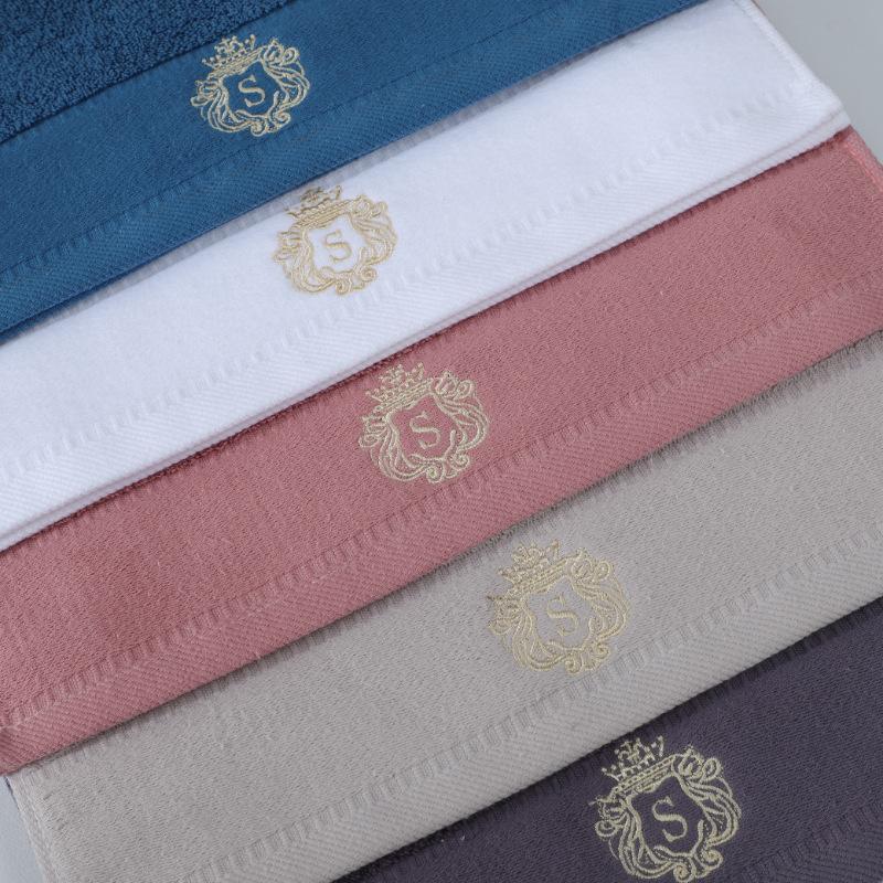 Ultra-Soft Striped Face Towel - Quick Dry, Ultra Absorbent & Gentle on Skin - Perfect for Home & Salon Decor