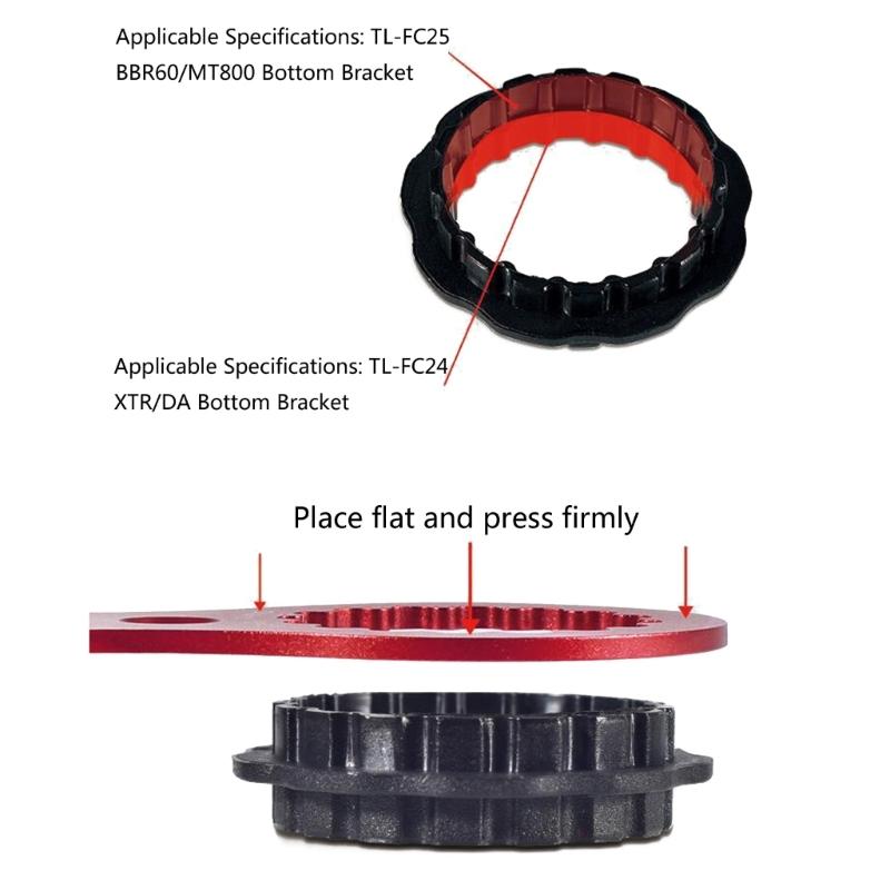 Durability Multipurpose Bike Bottom Brackets Wrenches Compacts Bike Repair Tool for Professional Maintenance