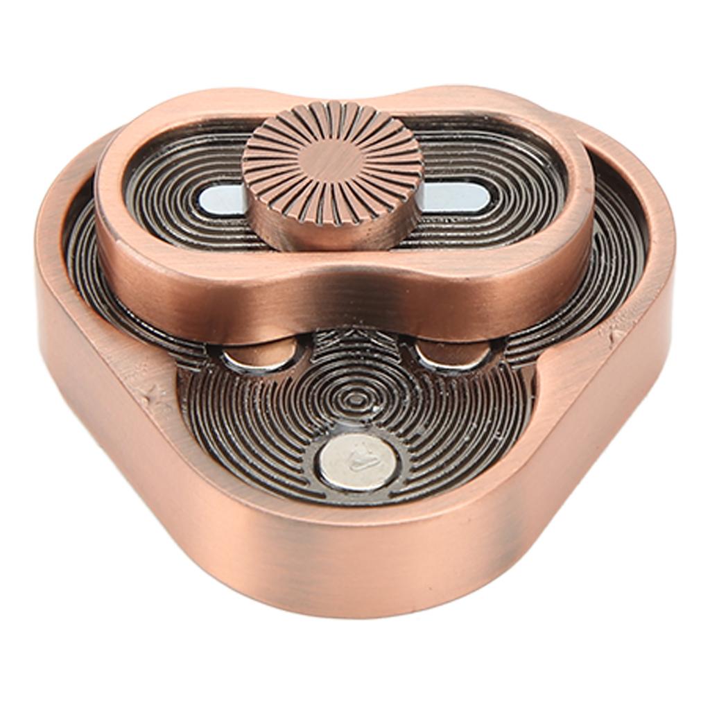 Stress Relief Slider Metal Click Triangle Portable Metal Sensory Slider Fidget Toys for Work