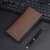 New wallet men's long, European and American anti-theft brush business multi-card wallet zipper change bag