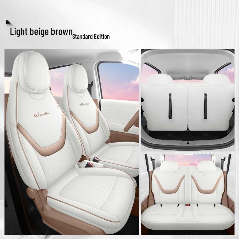 Fifth Gen Wuling Hongguang Mini: 26 Cartoon Leather Car Seat Covers